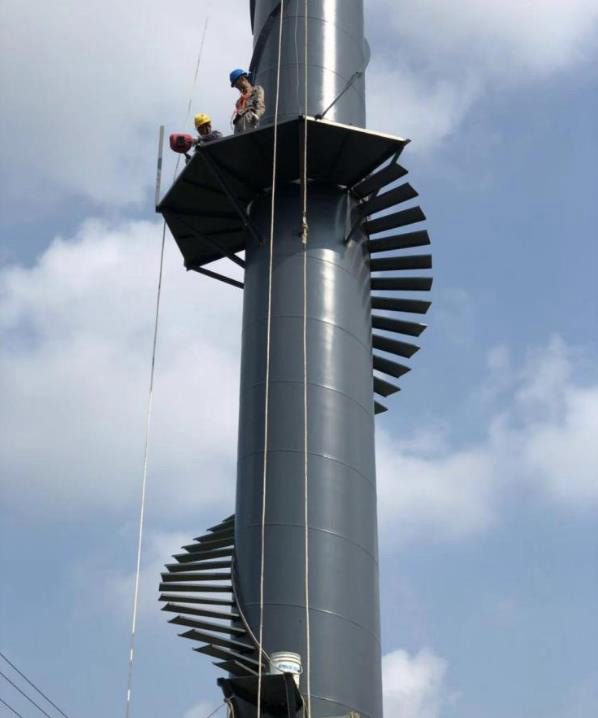 钢烟囱制作安装
