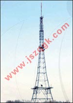  电视铁塔安装