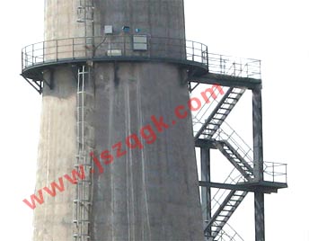  安装环保平台、之字梯