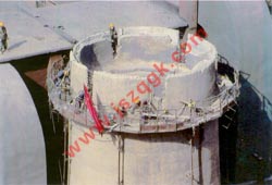  水泥砼烟囱拆除