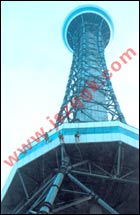  电视塔清洗