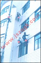  办公楼清洗、修补钢砖